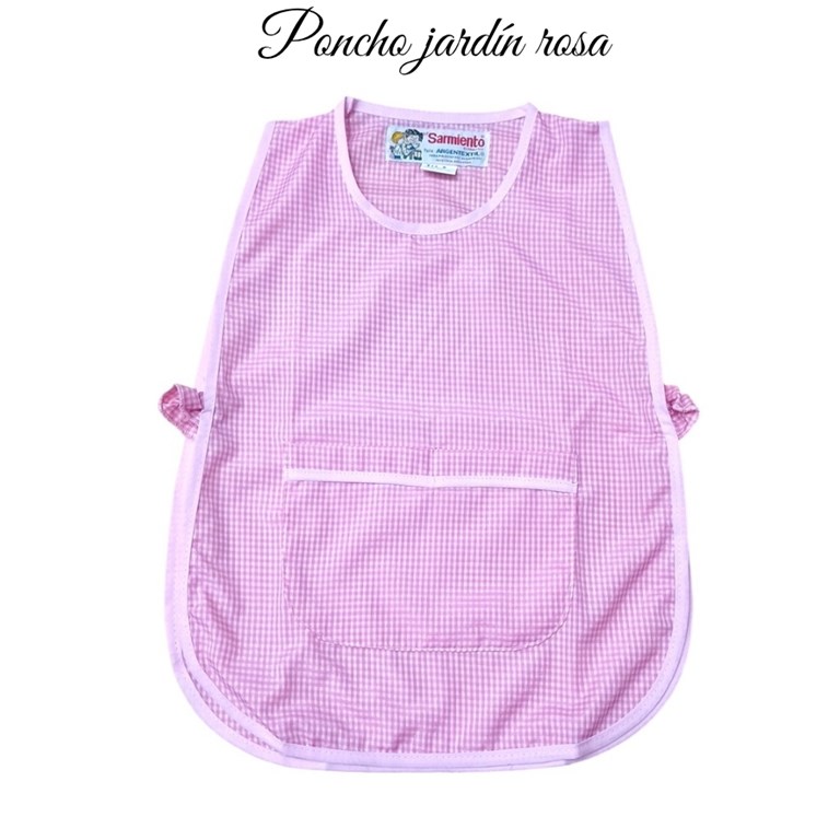 PONCHO CUADRILLE ROSA SARMIENTO