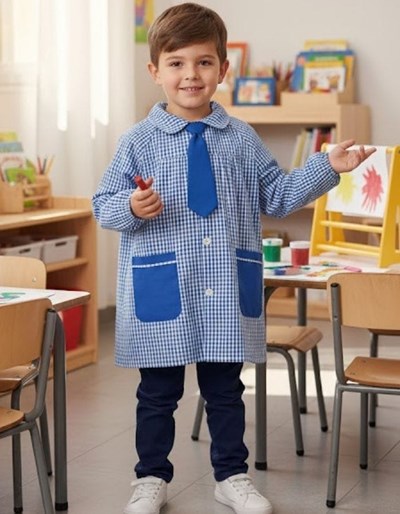 Pintorcito CON CORBATA Cuadrille AZUL Sarmiento