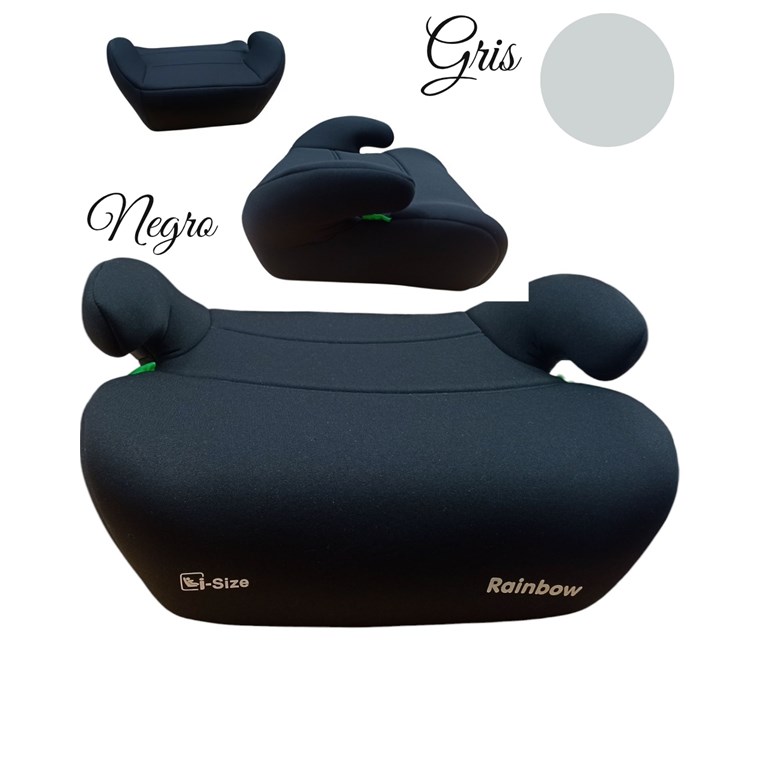 BOOSTER PARA AUTO INFANTIL ASIENTO ELEVADOR. RAINBOW