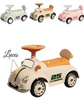 PATA PATA CON LUCES, SONIDO. VOLANTE Y BAUL RAINBOW