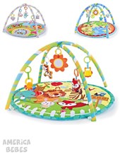 GIMNASIO PARA BEBES CON 5 JUGUETES ACCESORIOS RAINBOW