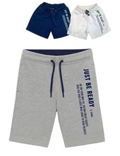 Bermuda de nene en rustico con cordon estampada. Posto