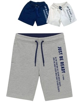 Bermuda de nene en rustico con cordon estampada. Posto