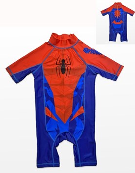 ENTERITO UV+50 ESTAMPA ESPIDERMAN. DISNEY
