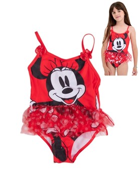 MALLA ENTERIZA NENA ESTAMPADO MINNIE PREMIUM. DISNEY