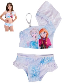 BIKINI NENA ESTAMPADO FROZEN PREMIUM. DISNEY