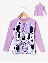 REMERA UV MANGA LARGA  ESTAMPA MINNIE. DISNEY