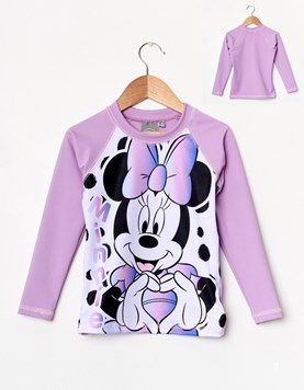 REMERA UV MANGA LARGA ESTAMPA MINNIE. DISNEY