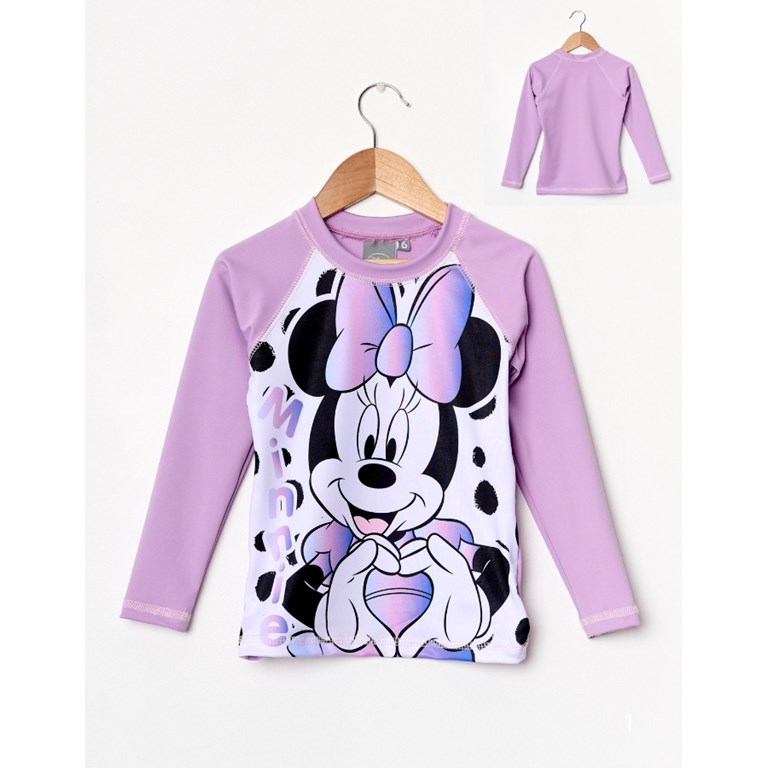 REMERA UV MANGA LARGA  ESTAMPA MINNIE. DISNEY