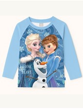 REMERA UV+50 MANAGA LARGA ESTAMPA FROZEN. DISNEY