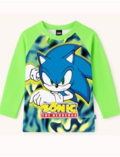 REMERA UV+50 MANGA LARGA ESTAMPA SONIC. DISNEY