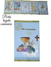 Portatarjetas comunión. MODELOS VARIOS