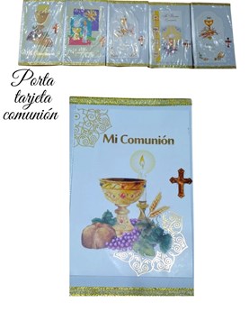 Portatarjetas comunión. MODELOS VARIOS
