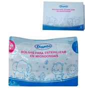 BOLSA  POR 6 UNIDADES ESTERILIZADORA EN MICROONDAS, 20 USOS. DISPITA