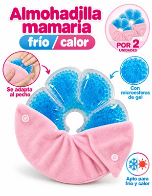 ALMOHADILLA MAMARIA FRIO/CALOR CON MICROESFERAS DE GEL. DISPITA