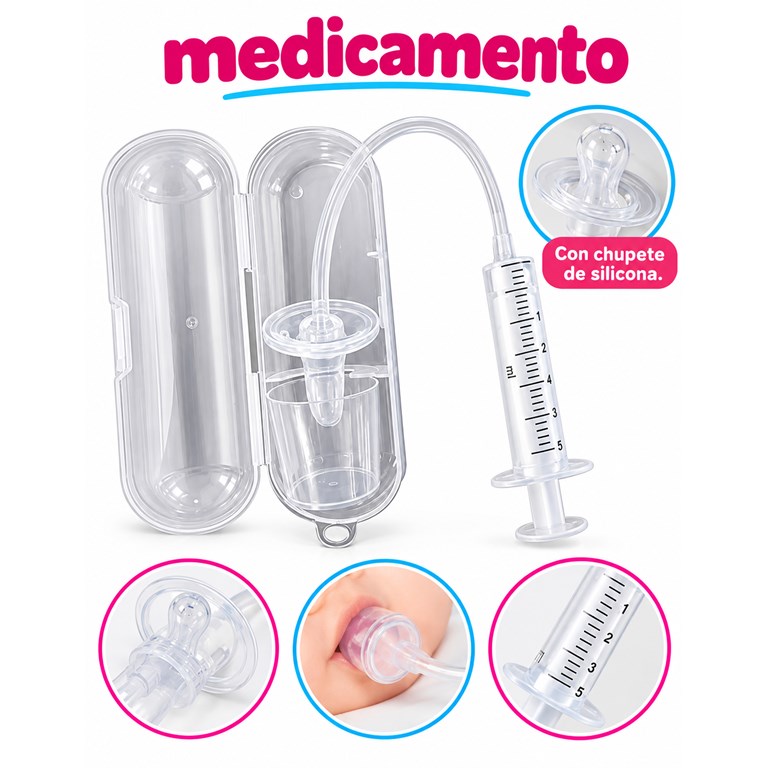 CHUPETE DOSIFICADOR DE MEDICAMENTOS. DISPITA