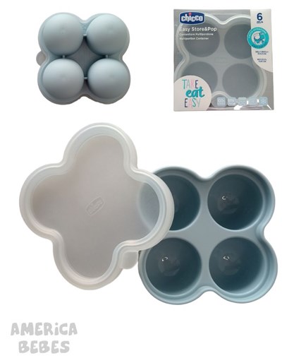 CUBERTERA SILICONA 4 PORCIONES CHICCO