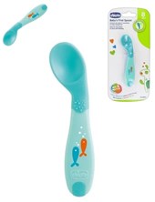 PRIMERA CUCHARA AZUL 8 MESES + CHICCO