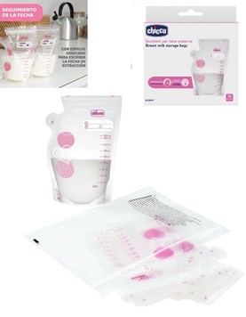 BOLSAS CONTENEDORAS DE LECHE x 30unid. CHICCO