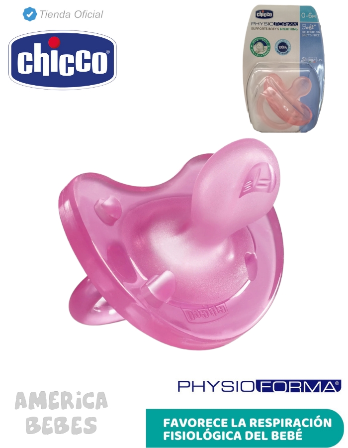 Chicco Set De Platos Para Bebe 12m+ Antideslizante Color Rosa