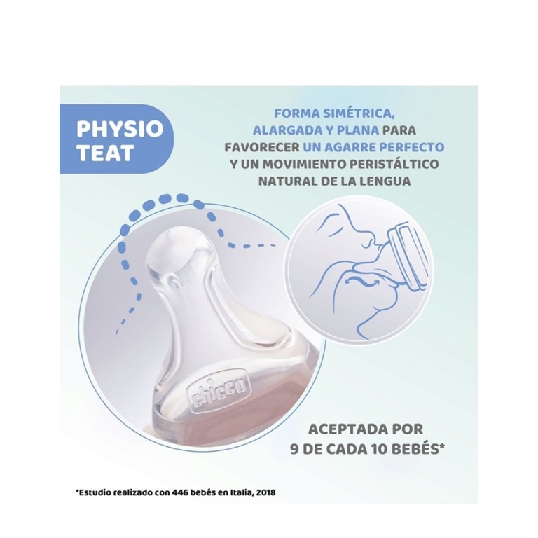 MAMADERA WAELL BEING 150ML 0M+ FLUJO LENTO VERDE CHICO