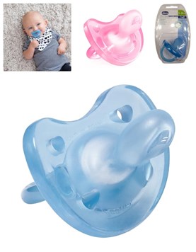 CHUPETE SILICONA PHYSIO SOFT LISO 6-16m x1. CHICCO