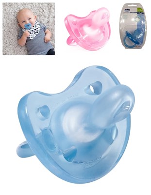 CHUPETE SILICONA PHYSIO SOFT LISO 6-16m x1. CHICCO