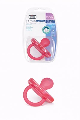 730919300 CHUPETE SILICINA PHYSIO SOFT LISO NENA 16-36m x1. CHICCO