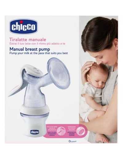PROMO 20% OFF SACA LECHES MANUAL LINEA NATURAL FEELING CHICCO