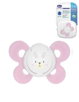 CHUPETES PHYSIO COMFORT 0-6m NENA -DECO x1. CHICCO