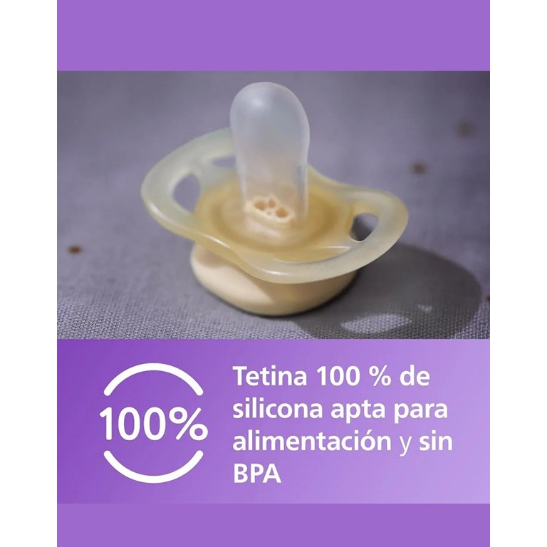 PROMO 25% OFF CHUPETE X2 ULTRA SATART LISO 0/2 M NENA . AVENT