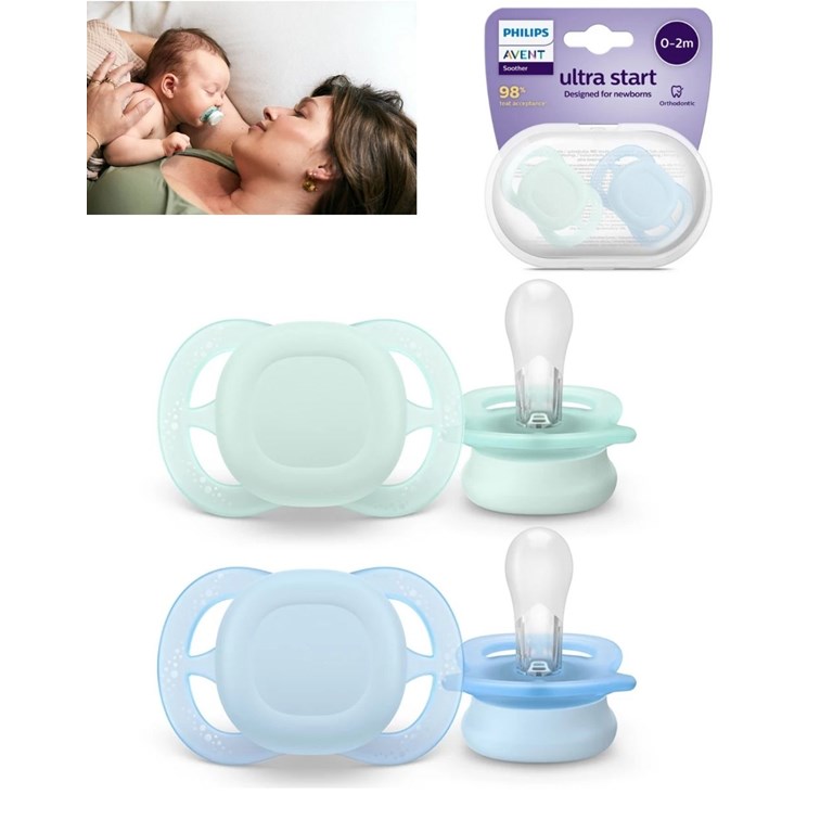 CHUPETE X2 ULTRA SATART LISOP 0/2 M NENE. AVENT