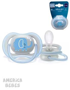 Chupetes Philips Avent Ultra Air 6-18meses X2 Uni I Color Varón