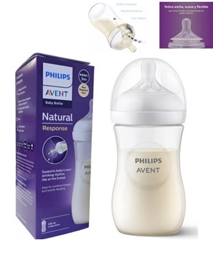 MAMADERA NATURAL 330ML RESPONSE. AVENT
