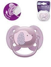 CHUPETE ULTRA SOFT DECO PREMIUM 6-18m NENA x1. AVENT