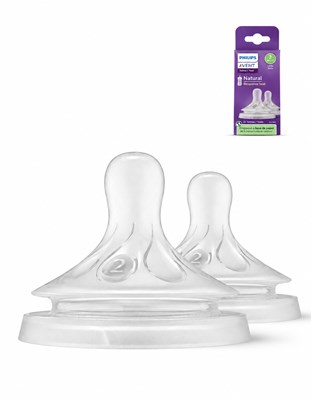 TETINAS NATURAL 0M+ POR 2 UNIDADES RESPONSE FLUJO LENTO. AVENT