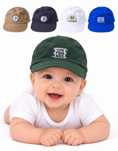 Gorro con visera gabardina c/visera. Poninos.