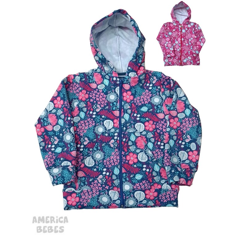 CAMPERA NENA EN VERMONT ESTAMPADA PONINOS