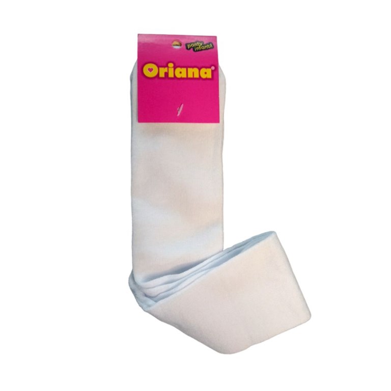 PANTY BLANCO INFANTIL ALGODON Y LYCRA ORIANA