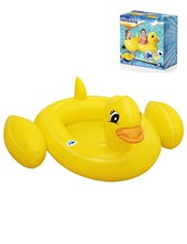 A34151 BOTE INFLABLE PATO BEBE CON SONIDO 102 x 99 cm BESTWAY