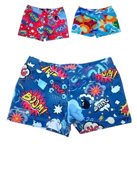 SHORT DE BAÑO PARA BEBE VARON CON TIRAS LATERALES PETENONE