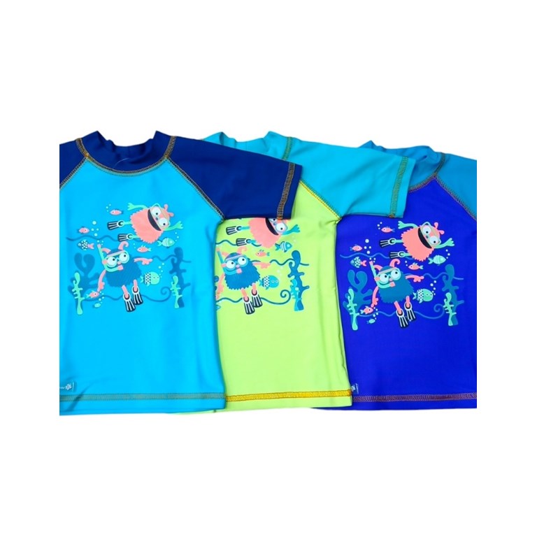 Remera bebe UV FPS 50. Colores surtidos. Petenone.