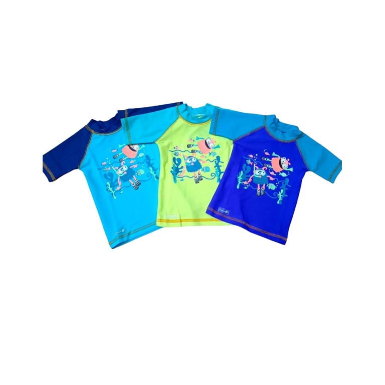 Remera bebe UV FPS 50. Colores surtidos. Petenone.