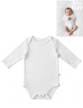 BODY MANGA LARGA ALGODON LISO. BIG BAY