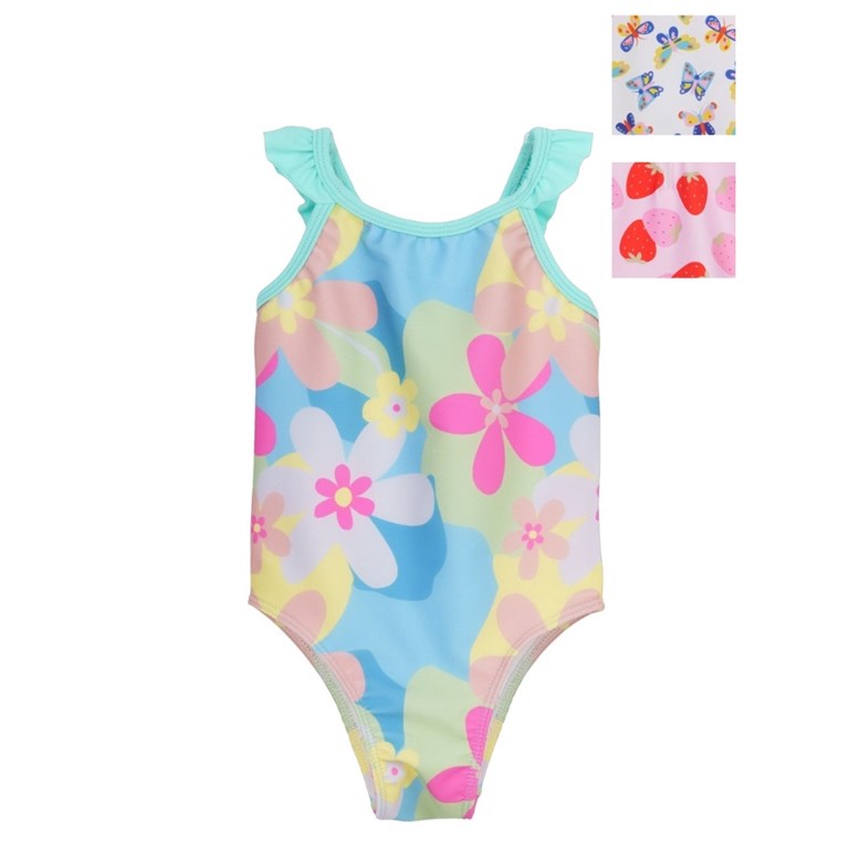 Malla enteriza UV+50 beba estampada. Big bay