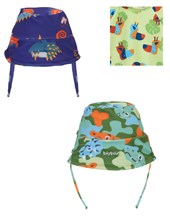 Gorro piluso UV+50 estampado bebe varon. Big bay