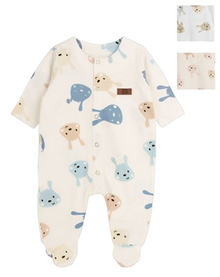 Enterito manga corta jersey estampado Big bay