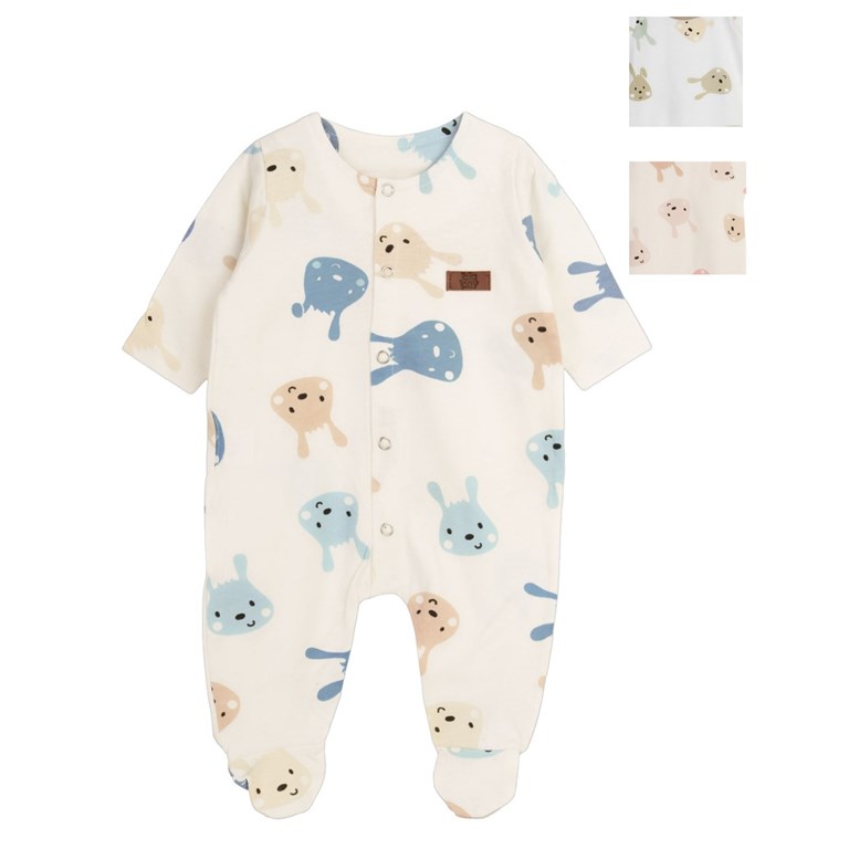 Enterito manga corta jersey estampado Big bay