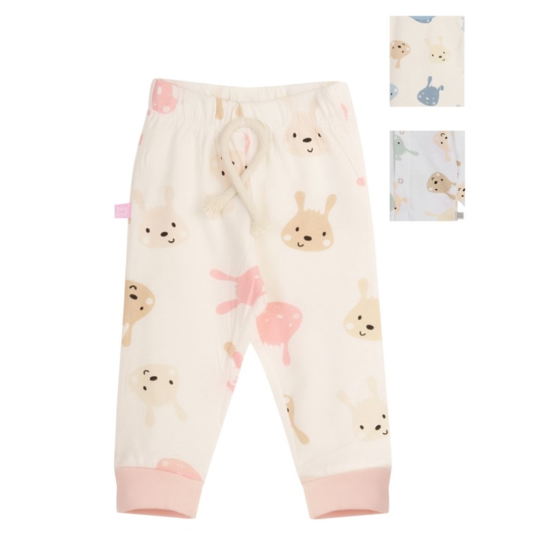Babucha rustica jersey estampado. Big bay