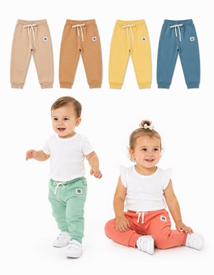 PANTALON BABUCHA LISO PARA  BEBE. BIG BAY